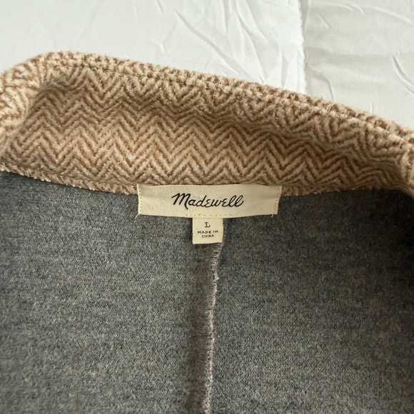 Madewell Stanza Herringbone Coat - Picture 6 of 6